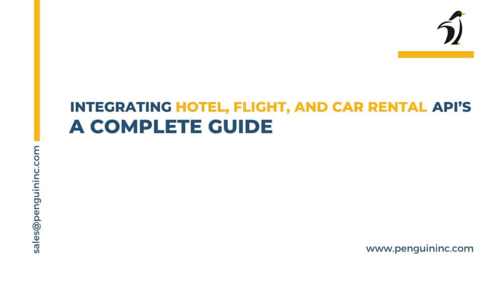 travel integration API for flights, hotels , car rentals