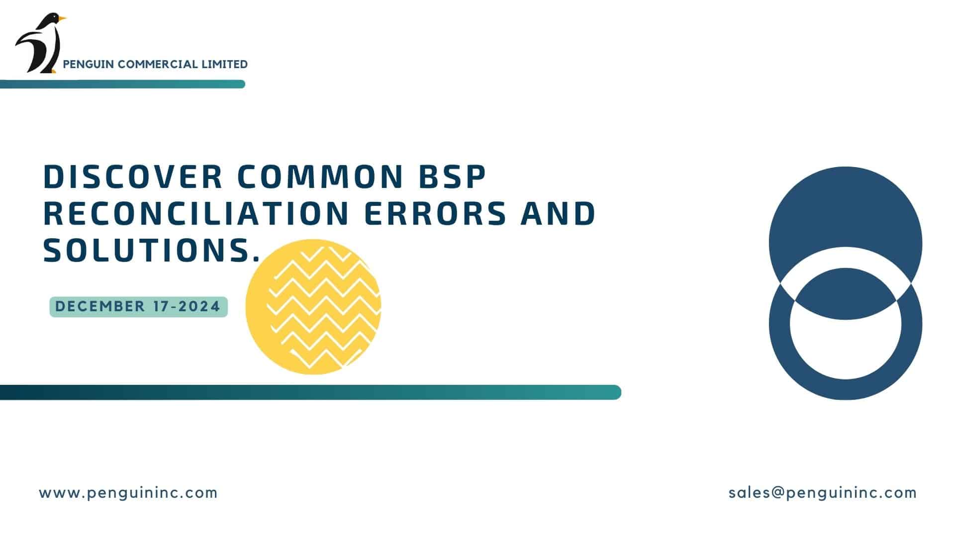 Common BSP Reconciliation Errors and How to Avoid Them