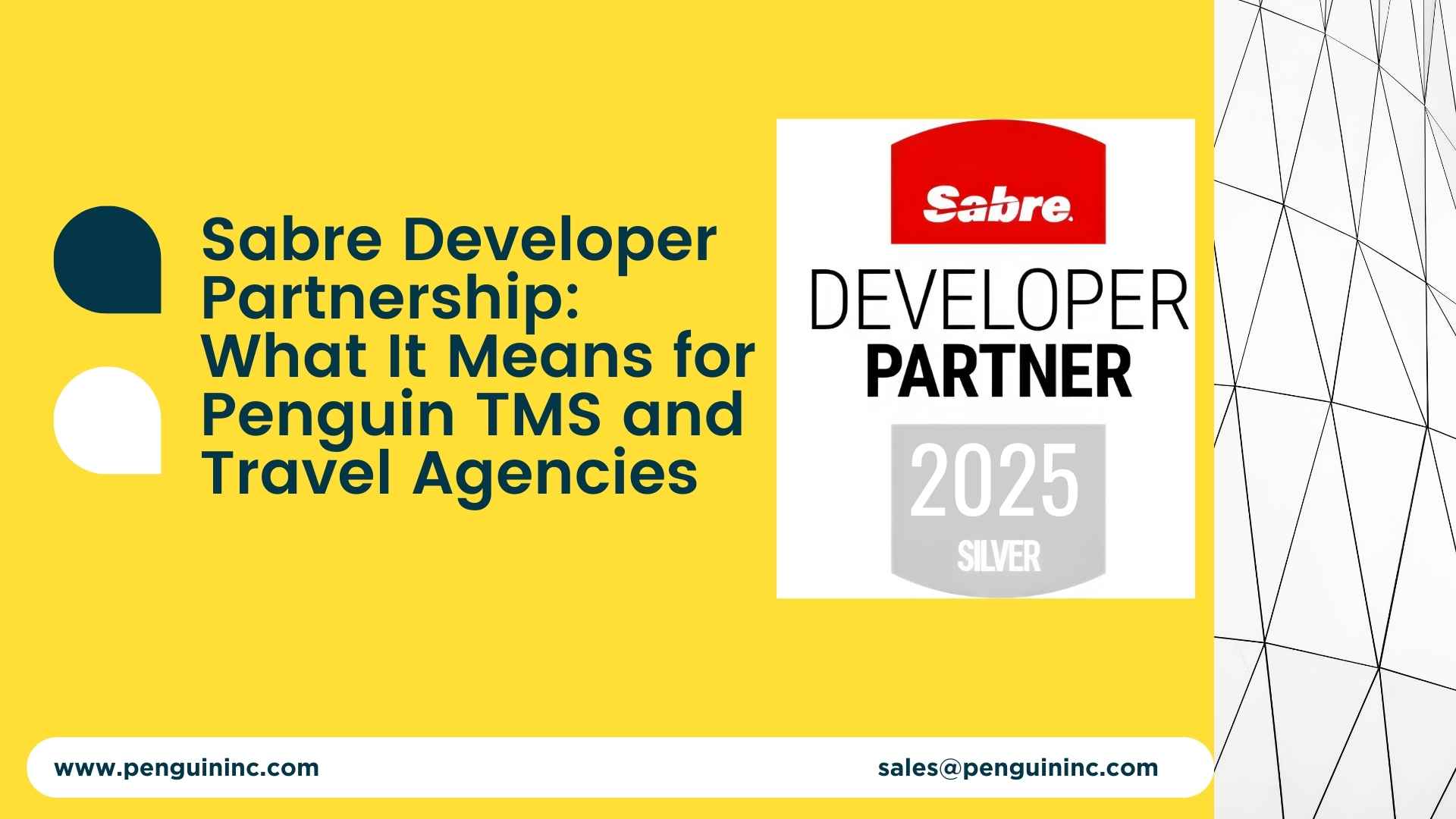 Penguin Travel Agency Software: Now a Proud Sabre Developer Partner